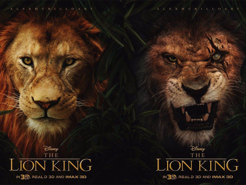 الكشف عن الصور الترويجية الرسمية لنجوم The Lion King